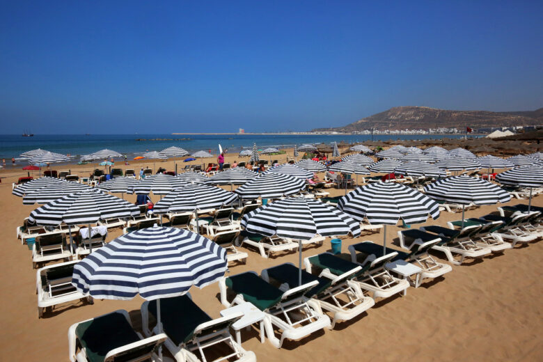 détente, soleil et océan à Agadir
