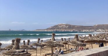 séjour février famille UK en bord de mer à Agadir