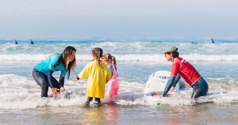 plage surveillée Agadir famille